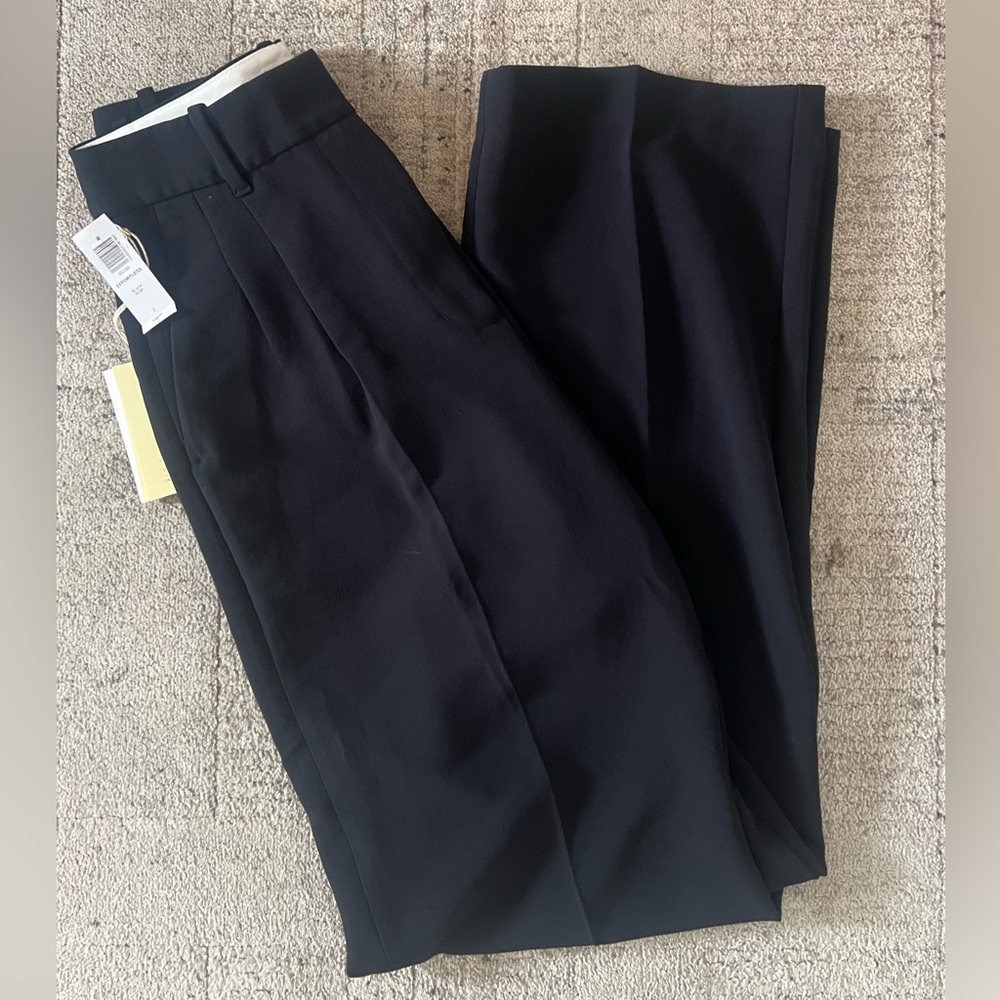 ARITZIA Wilfred Effortless Black Trouser/Pant - Picture 6 of 12
